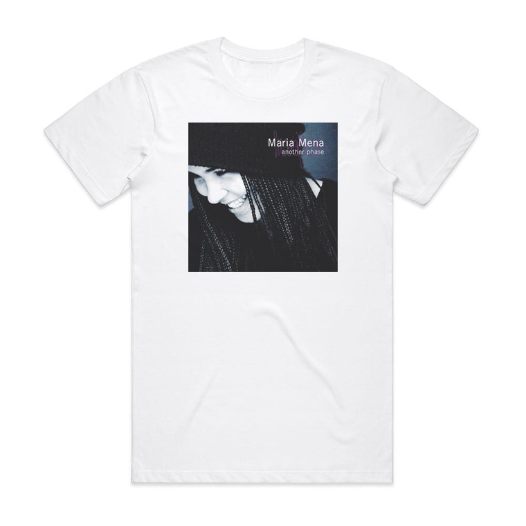 Maria Mena Another Phase Album Cover T-Shirt White