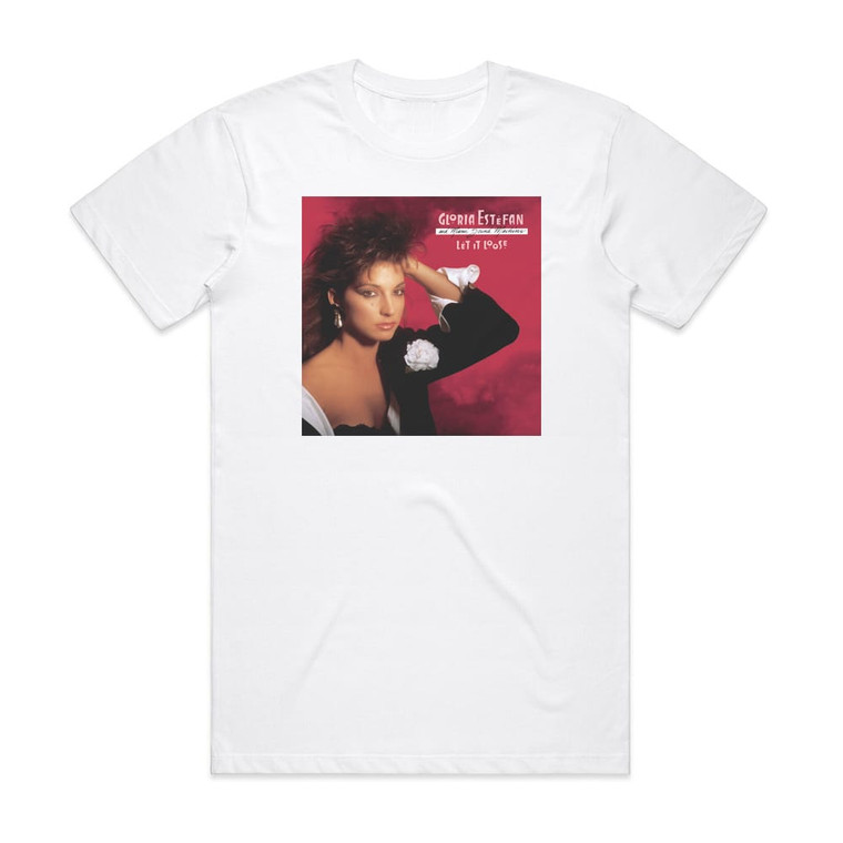 Miami Sound Machine Let It Loose Album Cover T-Shirt White