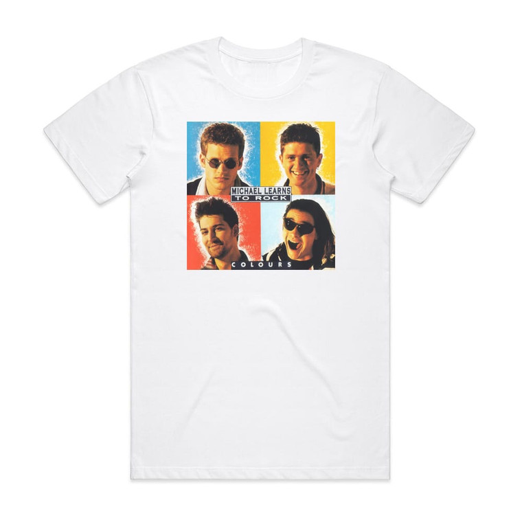 Michael Learns to Rock Colours Album Cover T-Shirt White