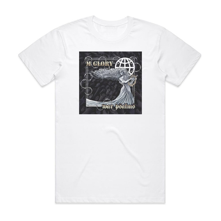 Morning Glory War Psalms Album Cover T-Shirt White