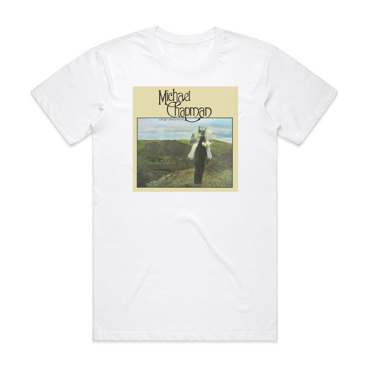 Michael Chapman Savage Amusement Album Cover T-Shirt White