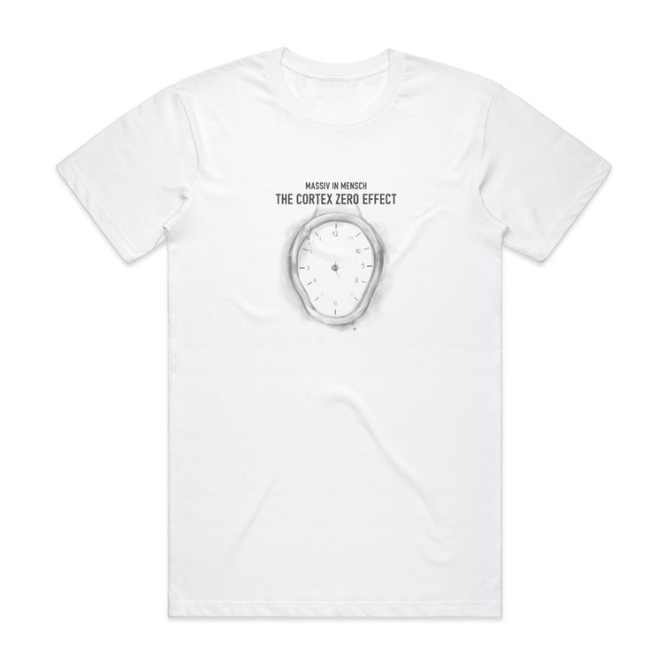 Massiv in Mensch The Cortex Zero Effect Album Cover T-Shirt White