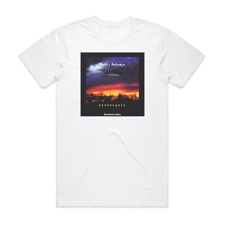 Mostly Autumn Passengers 1 Album Cover T-Shirt White