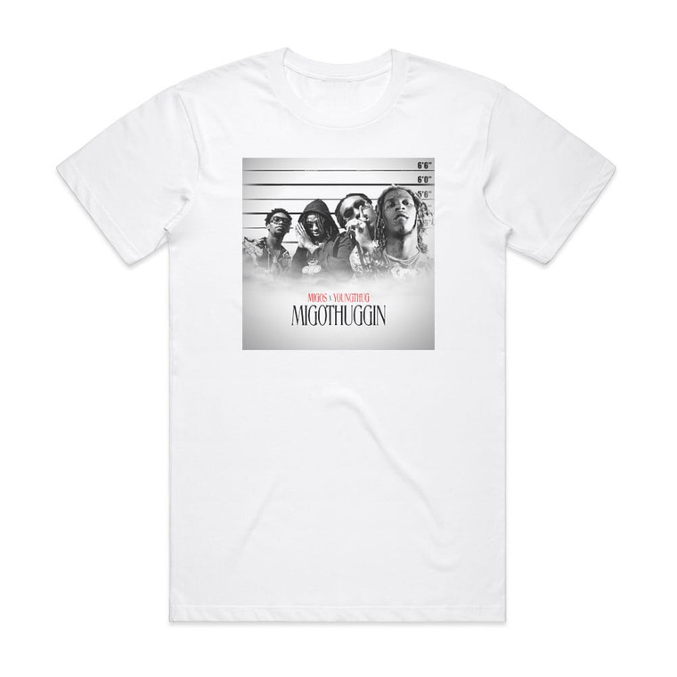 Migos Migothuggin Album Cover T-Shirt White