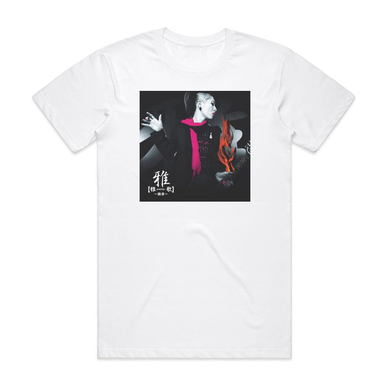 MIYAVI   Album Cover T-Shirt White