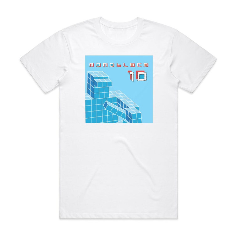 Monobloco Monobloco 10 Ao Vivo Album Cover T-Shirt White