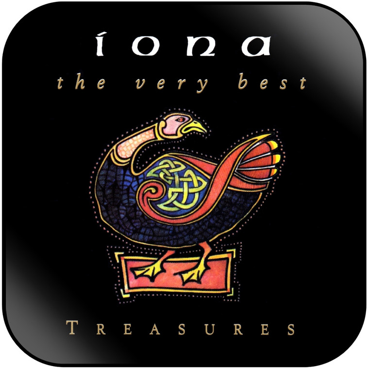 Iona Treasures The Very Best Album Cover Sticker