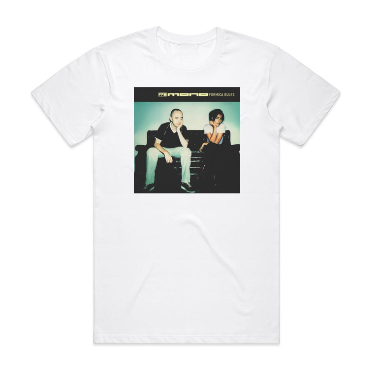 Mono Formica Blues Album Cover T-Shirt White