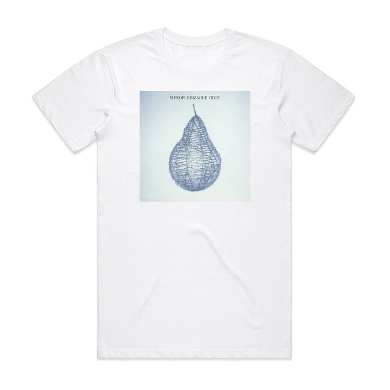 M People Bizarre Fruit 1 Album Cover T-Shirt White