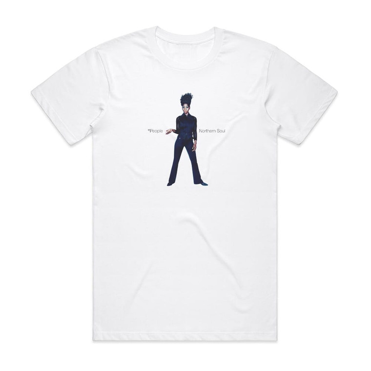 M People Northern Soul 1 Album Cover T-Shirt White