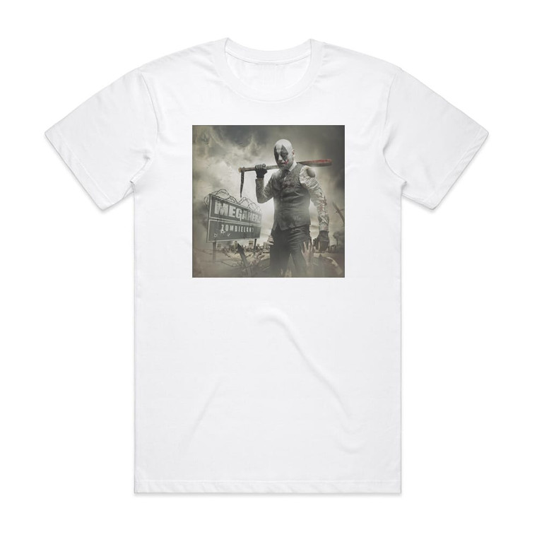 Megaherz Zombieland Album Cover T-Shirt White