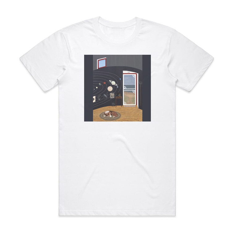 Mary Lattimore Silver Ladders Album Cover T-Shirt White