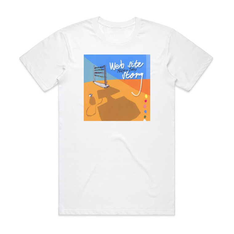 Mnaga a Zdorp Web Site Story Album Cover T-Shirt White