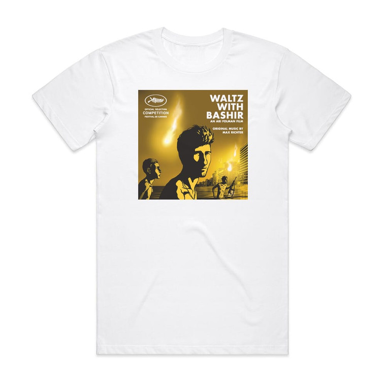 Max Richter Vals Im Bashir Album Cover T-Shirt White