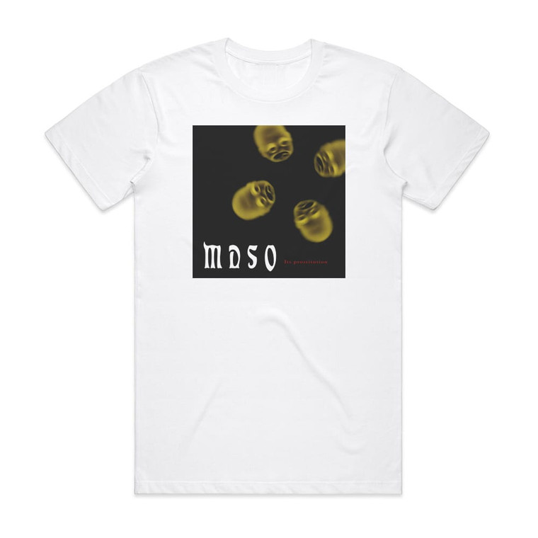 MDSO Its Prostitution Album Cover T-Shirt White
