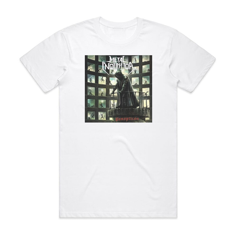 Metal Inquisitor Panopticon Album Cover T-Shirt White