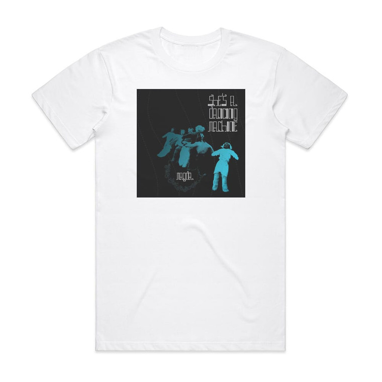 Magda Shes A Dancing Machine Album Cover T-Shirt White
