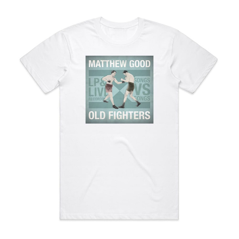 Matthew Good Old Fighters Album Cover T-Shirt White