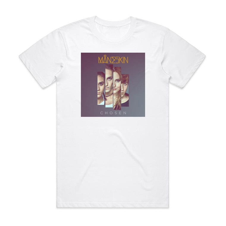 Maneskin Chosen Album Cover T-Shirt White