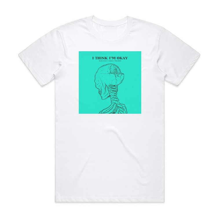 Machine Gun Kelly I Think Im Okay Album Cover T-Shirt White
