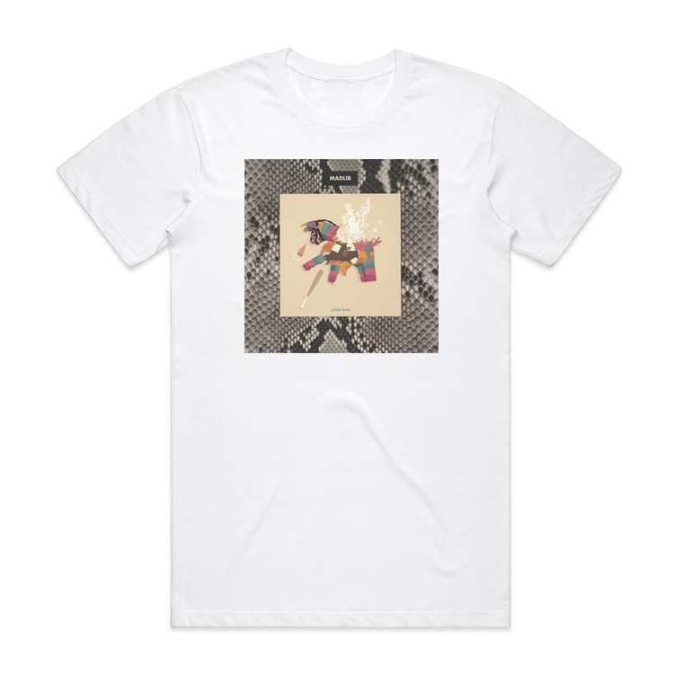 Madlib Piata Album Cover T-Shirt White