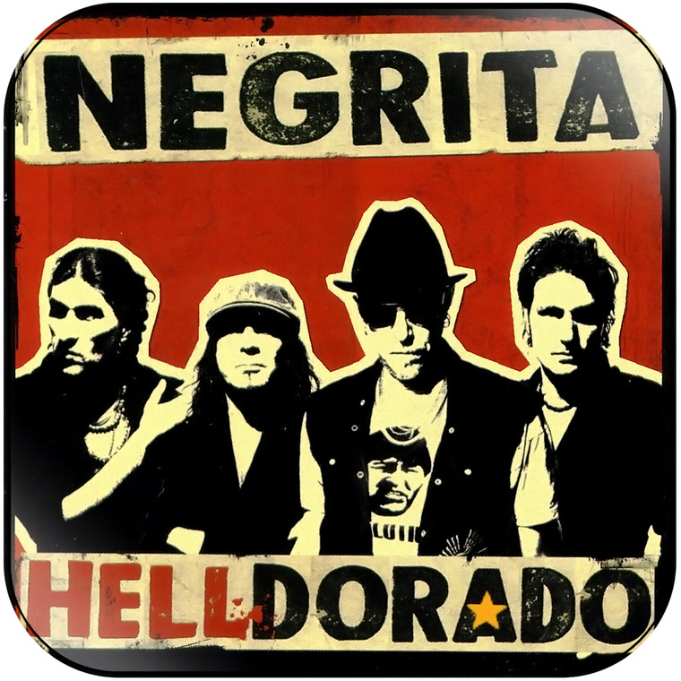 Negrita Helldorado Album Cover Sticker