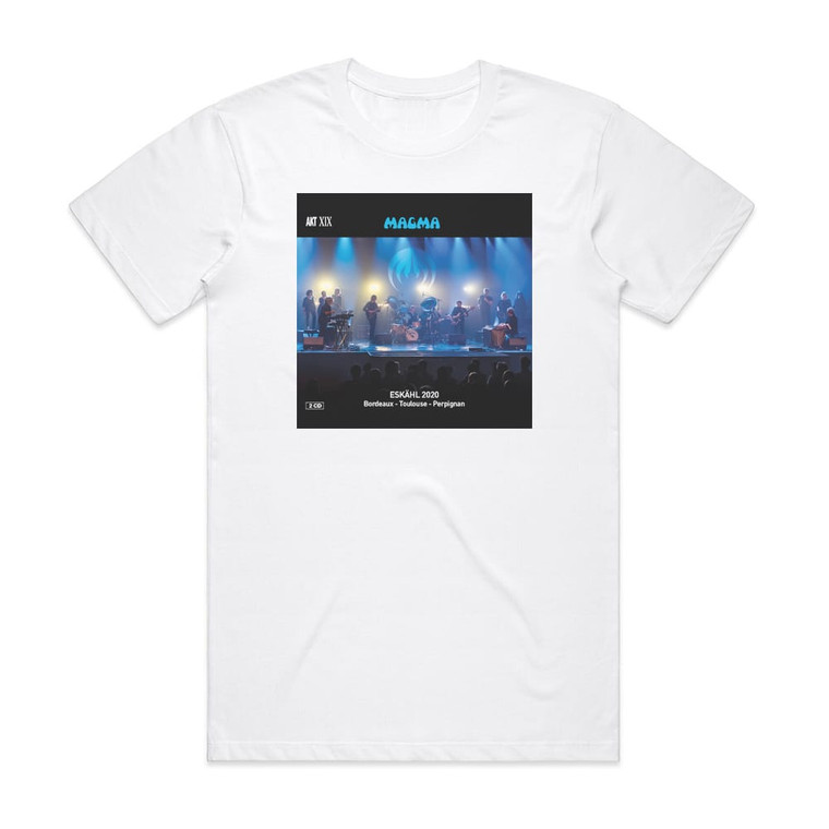 Magma Eskhl 2020 Album Cover T-Shirt White
