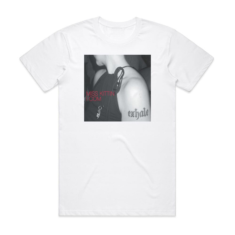 Miss Kittin I Com Album Cover T-Shirt White