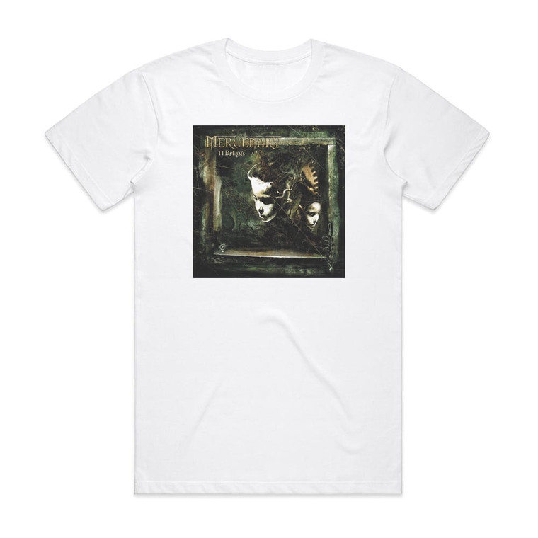 Mercenary 11 Dreams Album Cover T-Shirt White