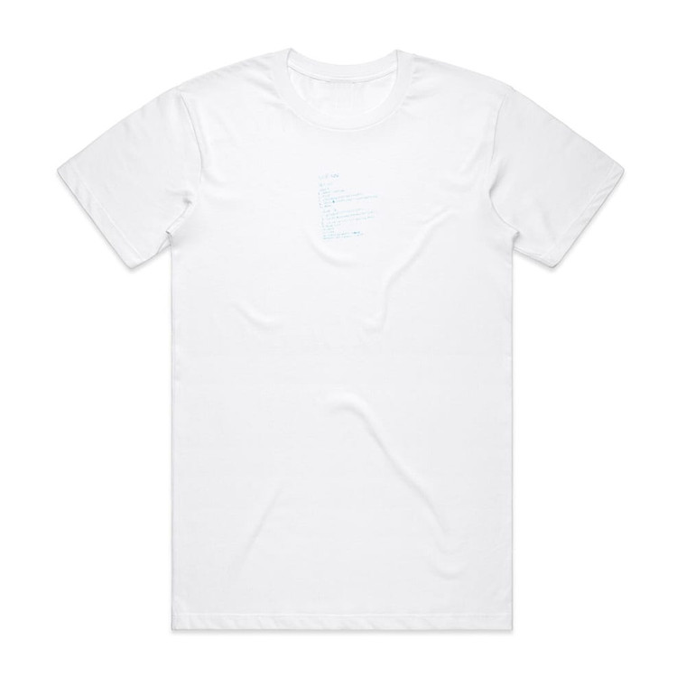 Mica Levi Blue Alibi Album Cover T-Shirt White