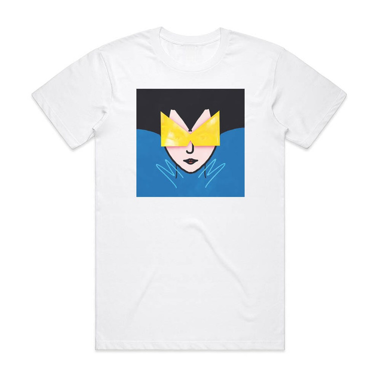 M L Album Cover T-Shirt White