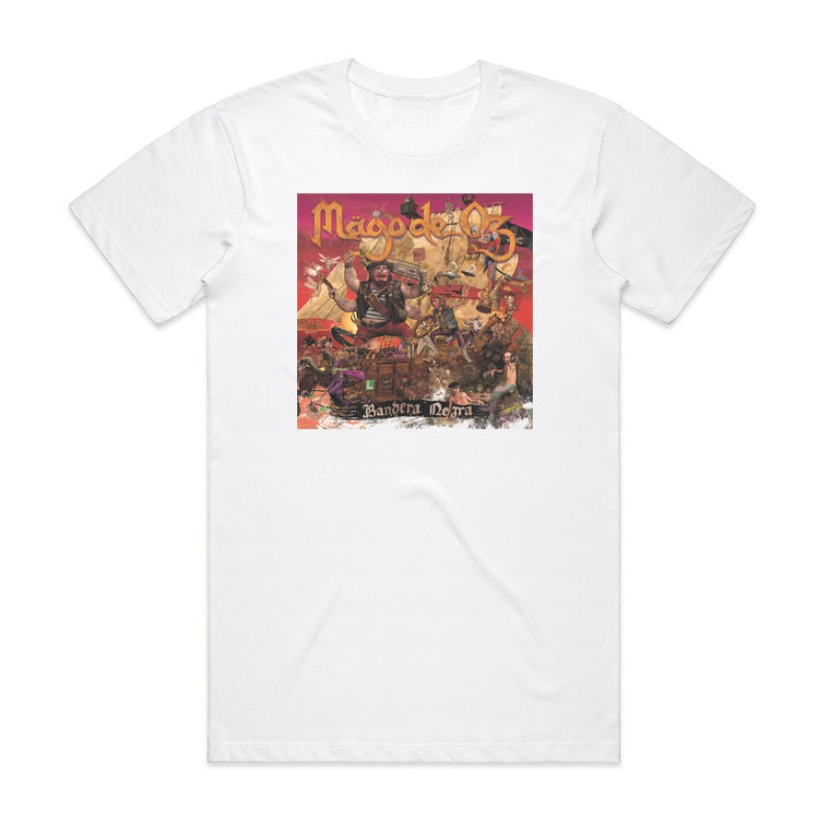 Mago de Oz Bandera Negra Album Cover T-Shirt White