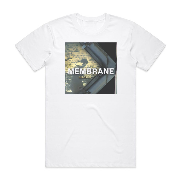 Membrane Disaster Album Cover T-Shirt White