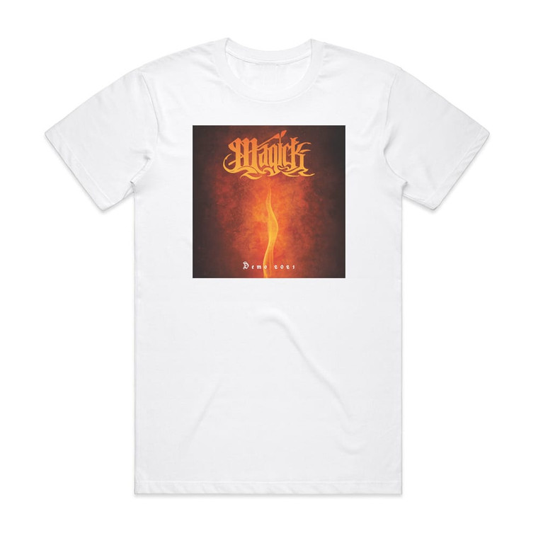 Magick Demo 2021 Album Cover T-Shirt White