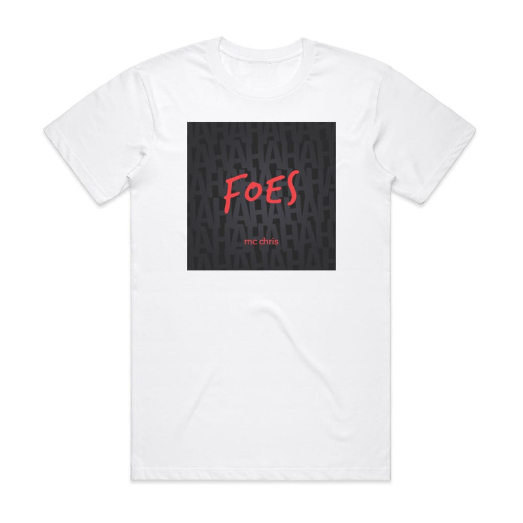 mc chris Foes Album Cover T-Shirt White