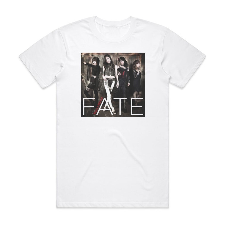 Marys Blood Fate Album Cover T-Shirt White
