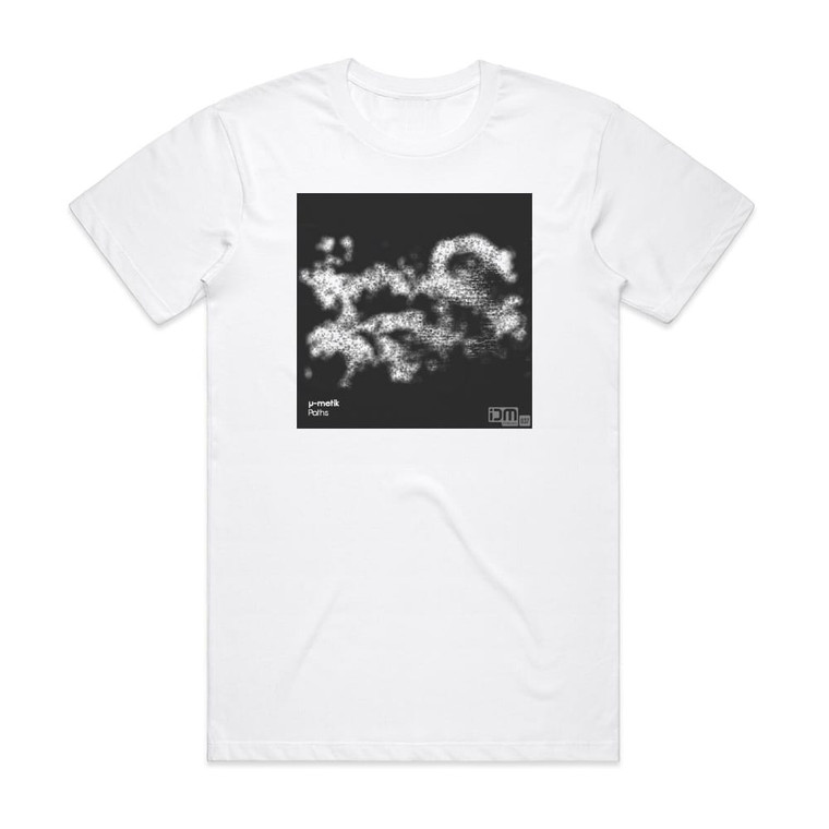 Mimetik Paths Album Cover T-Shirt White
