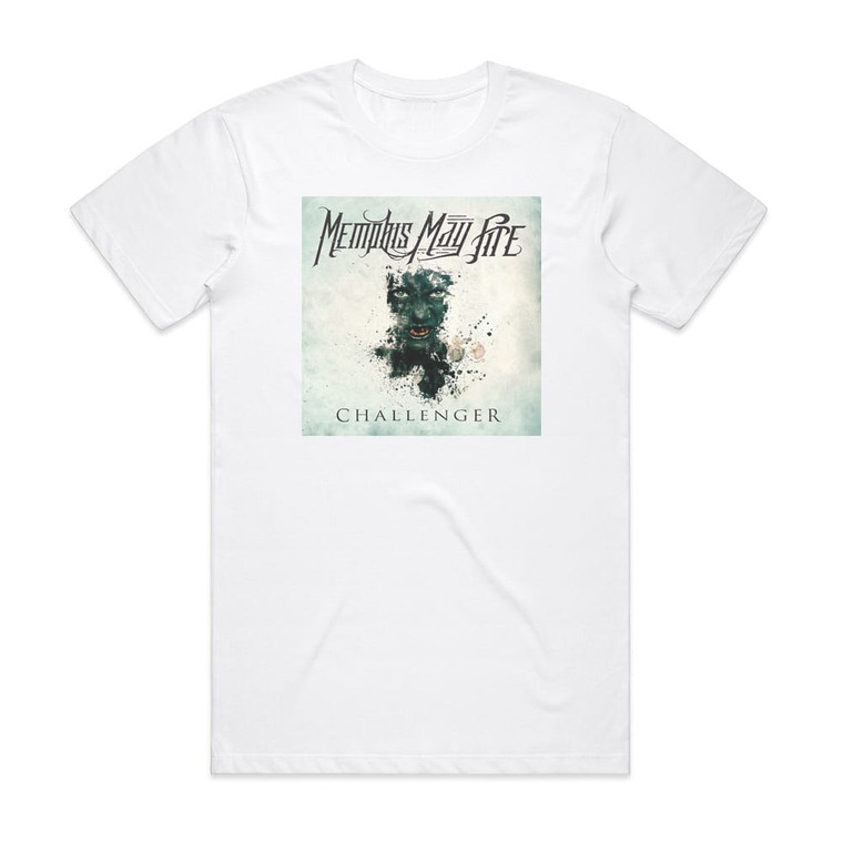 Memphis May Fire Challenger Album Cover T-Shirt White
