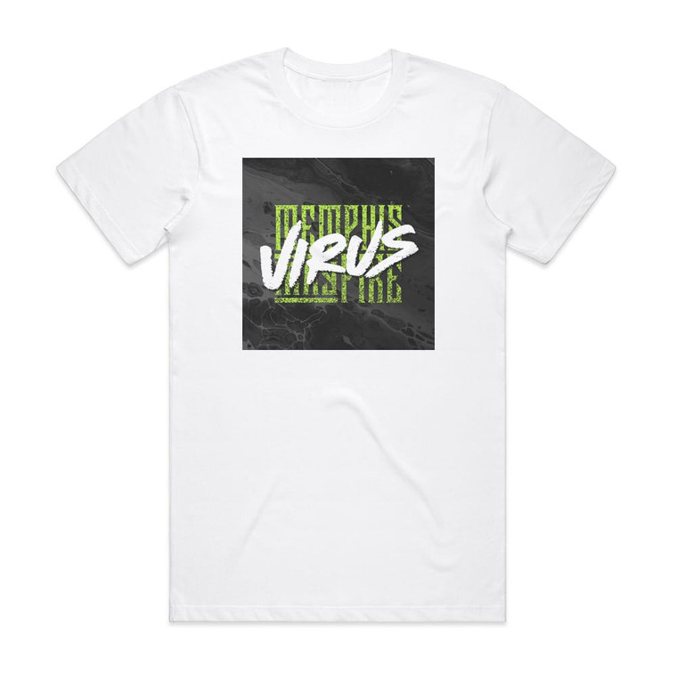 Memphis May Fire Virus Album Cover T-Shirt White