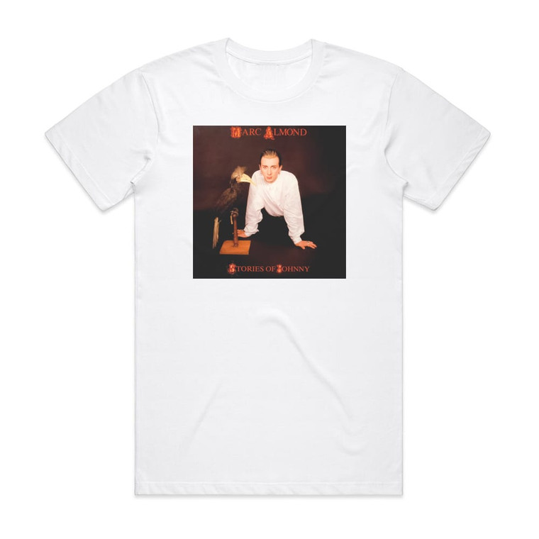Marc Almond Stories Of Johnny 1 Album Cover T-Shirt White