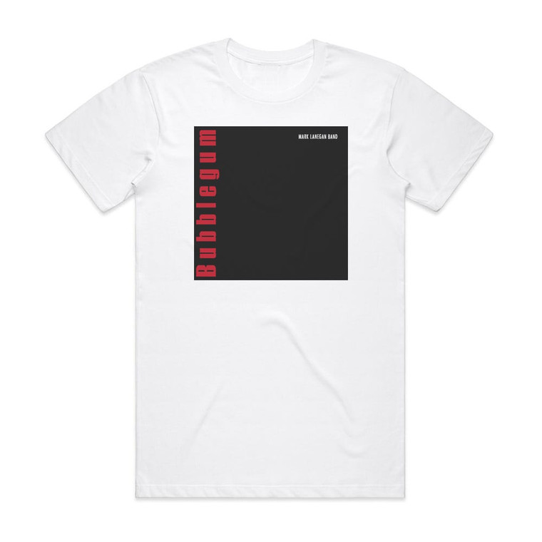 Mark Lanegan Bubblegum Album Cover T-Shirt White