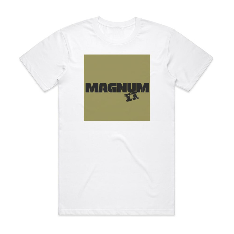 Magnum Magnum Ii 1 Album Cover T-Shirt White