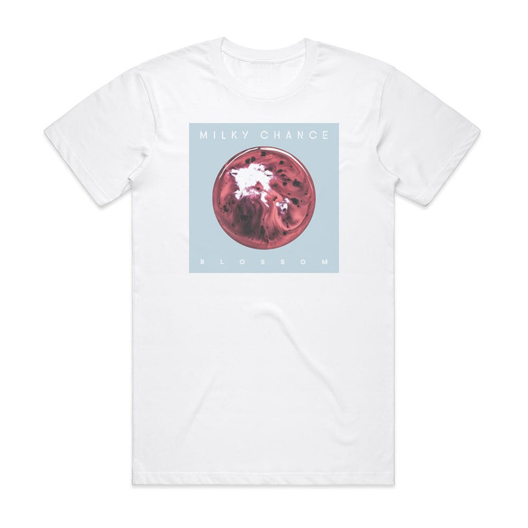 Milky Chance Blossom Album Cover T-Shirt White