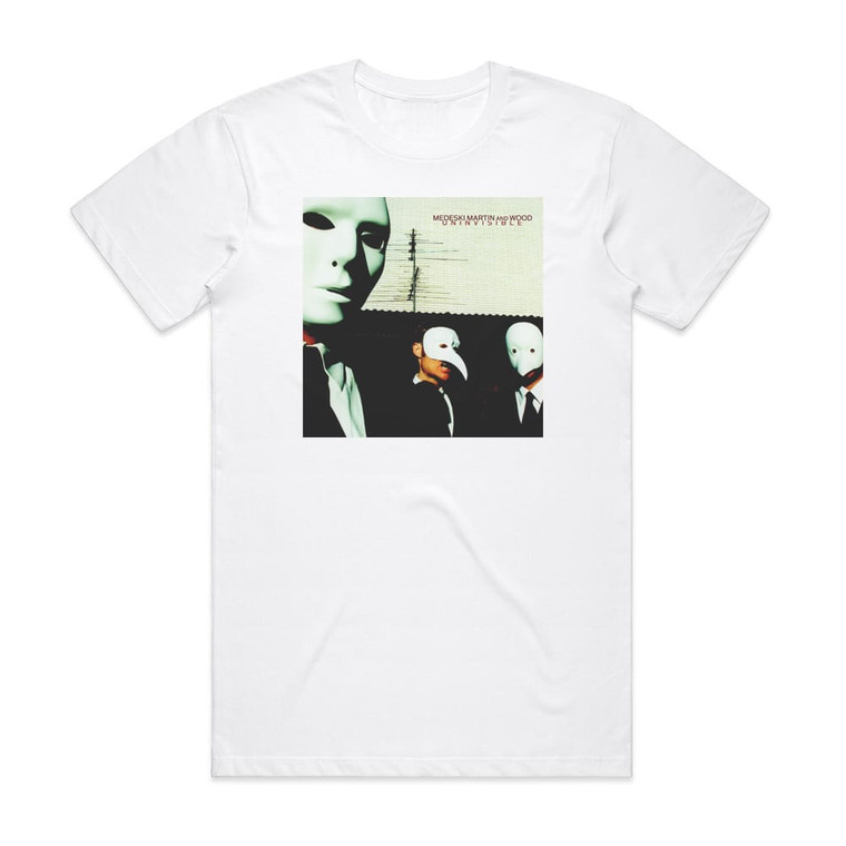 Medeski Martin and Wood Uninvisible Album Cover T-Shirt White