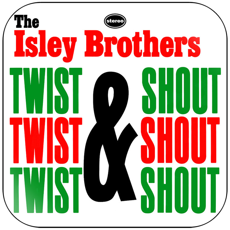 The Isley Brothers Twist Shout-1 Album Cover Sticker