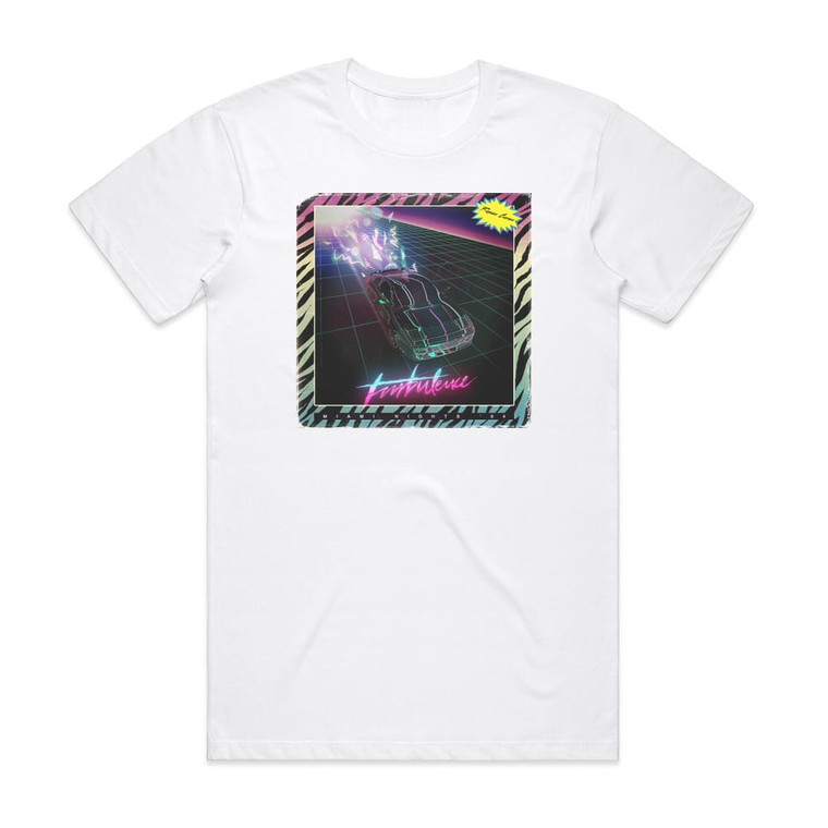 Miami Nights 1984 Turbulence Album Cover T-Shirt White