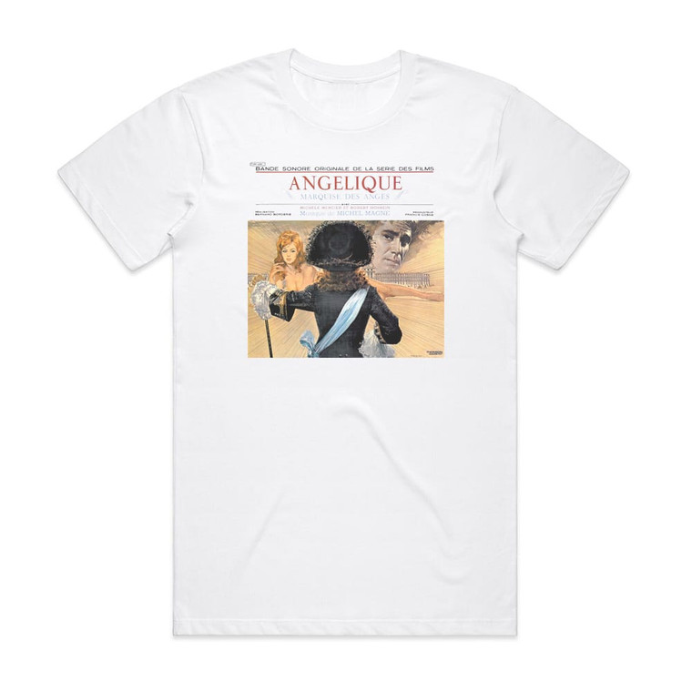 Michel Magne Anglique Album Cover T-Shirt White