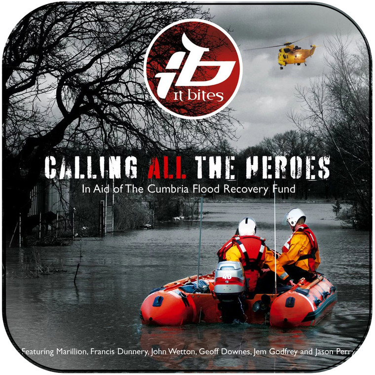 It Bites Calling All The Heroes In Aid Of The Cumbria Flood Recovery  Album Cover Sticker