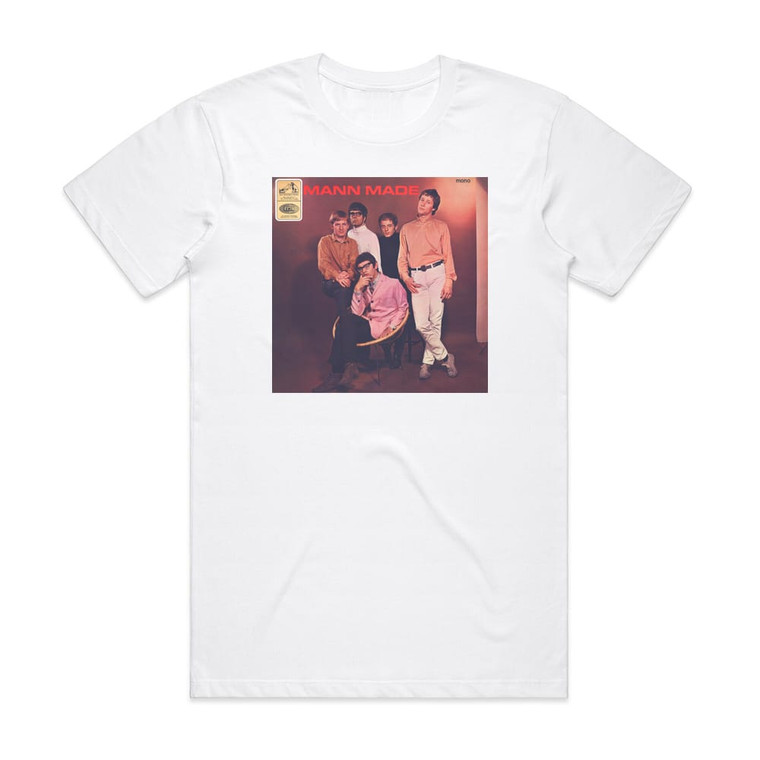 Manfred Mann Mann Made Album Cover T-Shirt White
