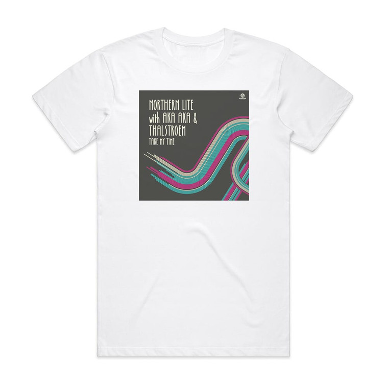 Northern Lite Take My Time Album Cover T-Shirt White